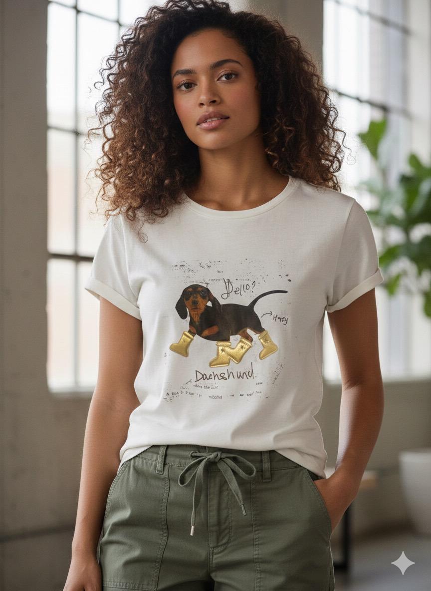 Camiseta con perrito - Imagen 5