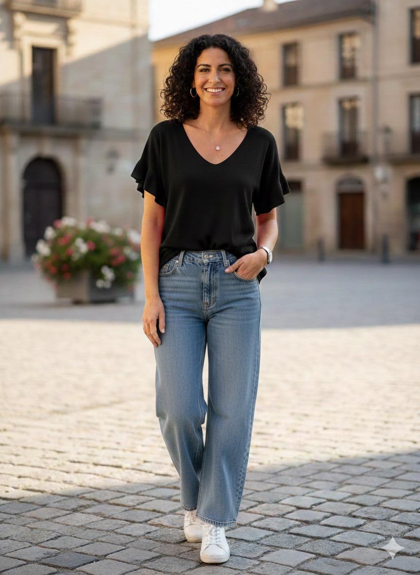 Jersey con volante - Imagen 3